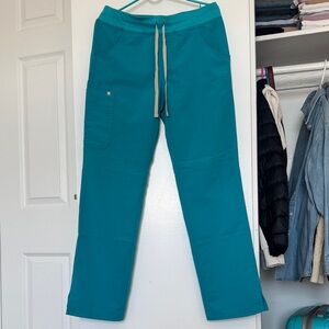 Figs Teal pants